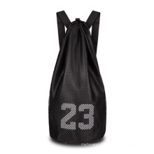 Small Round Satchel Basketball Storage Mesh Bag For Teen